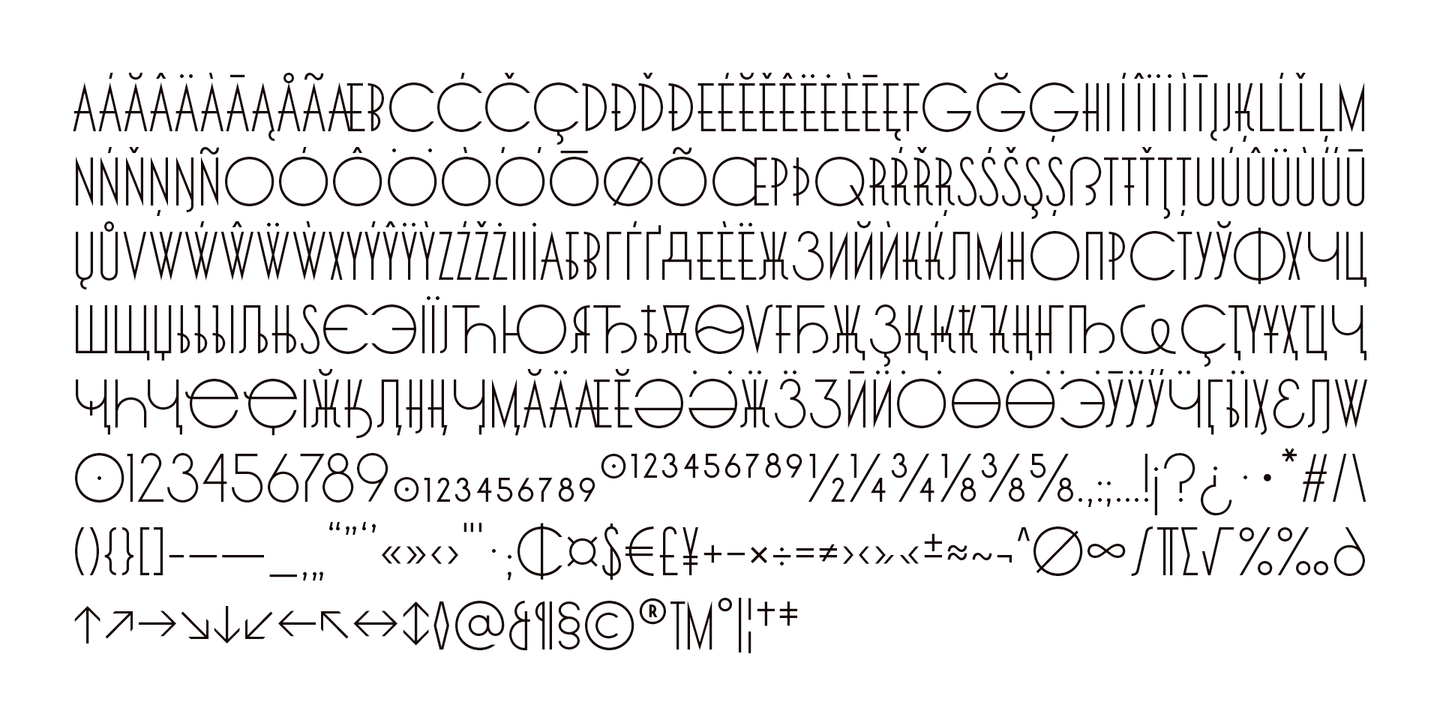 Example font Bohemaz #4